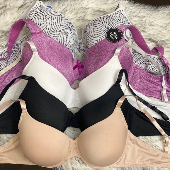 *NWT 5 BODY NATURALS Bra Bundle - Picture 1 of 4
